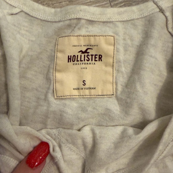 Hollister Off-White Long Sleeve Top - Picture 3 of 3